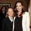 Jodie Foster et Angelina Jolie lors d'une projection spéciale d'Invincible (Unbroken) à New York le 4 décembre 2014.