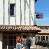 Exclusif - Emilie Dequenne et son mari Michel Ferracci aux Sources de Caudalie à Martillac près de Bordeaux, le 26 octobre 2014 à l'occasion de leur voyage de noces.