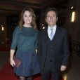 Daniela Lumbroso et son époux Eric Ghebali au dîner LINK pour AIDES, le 8 décembre, au Palais d'Iéna, à Paris.