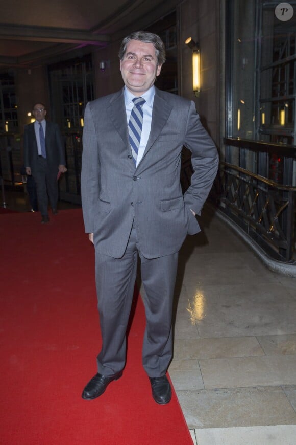 Franck Louvrier lors du dîner LINK pour AIDES, le 8 décembre, au Palais d'Iéna, à Paris.