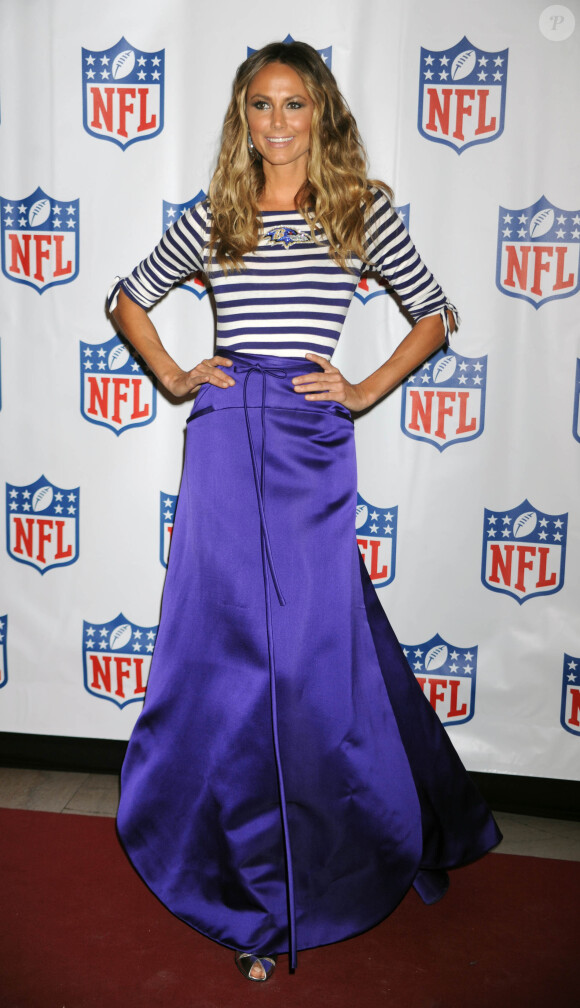 Stacy Keibler assiste a la soiree "Back to Football" a Grand Central Station a New York. Le 3 septembre 2013
