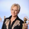 Meryl Streep aux Golden Globe Awards 2012.