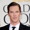 Benedict Cumberbatch aux Golden Globe Awards 2013.