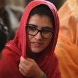Une des deux filles qui accompagnaient Malala Yousafzai, prix Nobel de la paix 2014, au moment de la tentative d'assassinat, lors d'une conférence de presse à Oslo, le 9 décembre 2014.