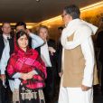 Malala Yousafzai, Kailash Satyarthi - Dîner de Gala en l'honneur des Prix Nobel à Oslo en Norvège le 10 décembre 2014.