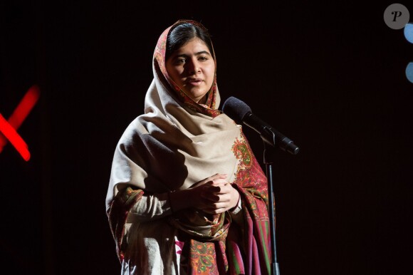 Malala Yousafzai - Concert en l'honneur des Prix Nobel à Oslo en Novège le 11 décembre 2014.
