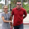 AnnaLynne McCord et son compagnon Dominic Purcell à Los Angeles, le 1er juin 2012. 