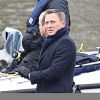 Daniel Craig sur le tournage du nouveau film James Bond "Spectre" à Londres, le 15 décembre 2014
