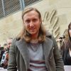 Le DJ David Guetta à Paris, le 28 novembre 2014