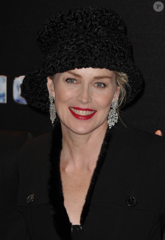 Sharon Stone à Paris, le 14 janvier 2011.