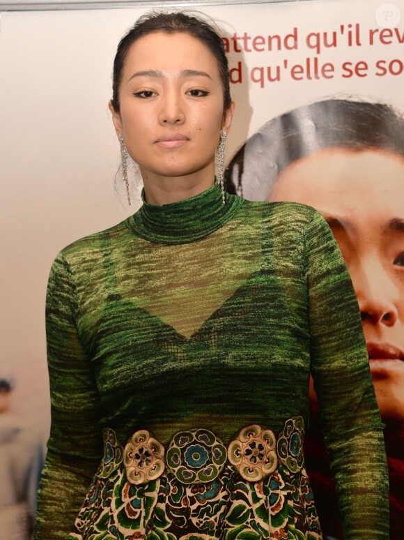 Gong Li à l'avant-première du film "Coming Home" au cinéma MK2 Bibliothèque à Paris, le 16 décembre 2014.