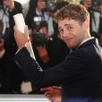  Xavier Dolan (Prix du jury pour "Mommy") - Photocall de la remise des palmes du 67e Festival du film de Cannes le 24 mai 2014.  