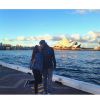 Olivia Olson, révélation de Love Actually, avec son amoureux Cash O'Mara. Instagram, 2014