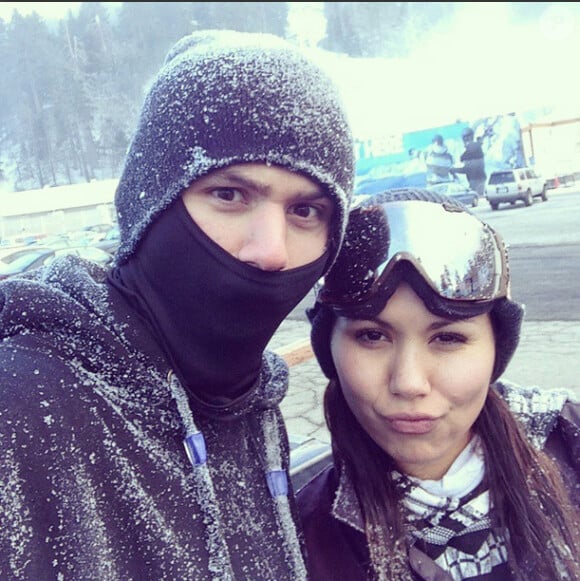 Olivia Olson (Love Actually) et Cash O'Mara, hiver 2014