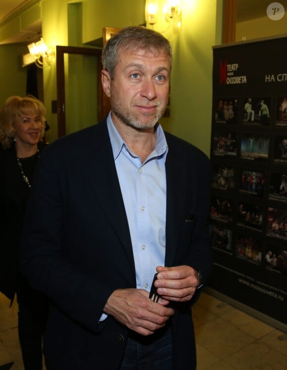 Roman Abramovitch au théâtre Mossovet à Moscou, le 19 février 2014. 