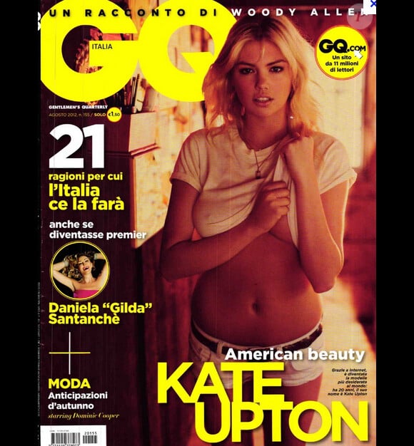 Kate Upton en couverture de GQ