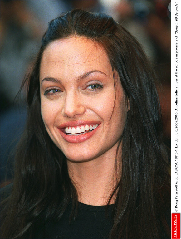 Angelina Jolie à la première de 60 Secondes Chrono le 31 juillet 2000.