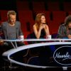 Le jury de Nouvelle Star, au théâtre lors de l'épreuve des trios, le jeudi 1er janvier sur D8.