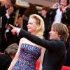 Nicole Kidman et son mari Keith Urban à la Montee des marches du film "Inside Llewyn Davis" lors du 66eme festival du film de Cannes, le 19 mai 2013. 