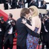 Nicole Kidman et son mari Keith Urban à la Montee des marches du film "Inside Llewyn Davis" lors du 66eme festival du film de Cannes, le 19 mai 2013.  