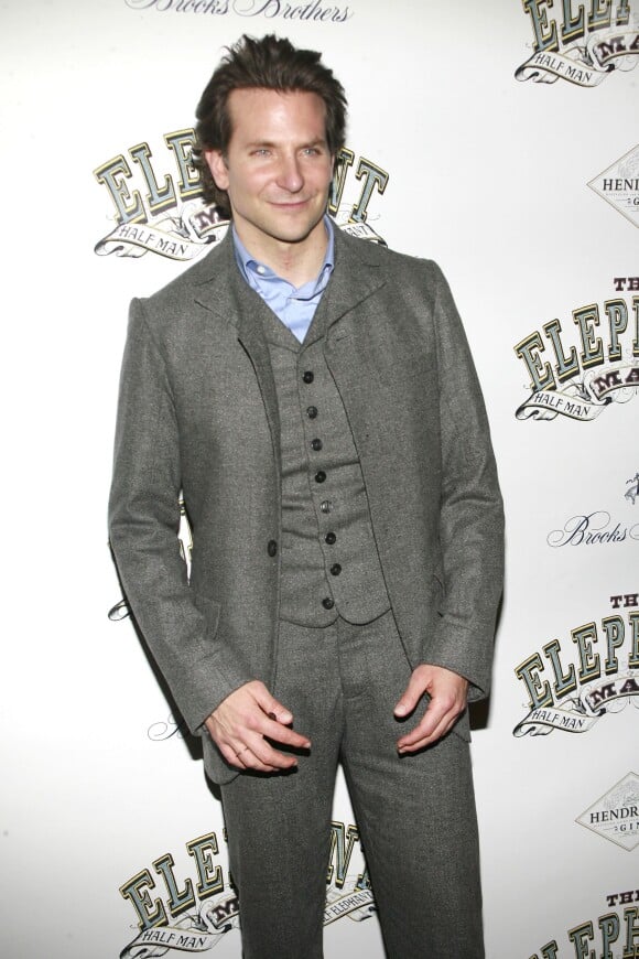 Bradley Cooper lors de la soirée de la pièce Elephant Man à New York le 7 décembre 2014