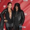 Perla Hudson, Slash au concert "MusiCares MAP" à Los Angeles, le 13 mai 2014. Celebrities arrive at the 2014 MusiCares MAP Fund Benefit Concert at Club Nokia on May 12, 2014 in Los Angeles, California.13/05/2014 - Los Angeles