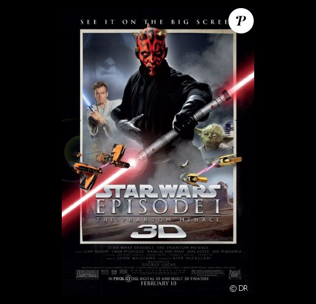 Affiche du film Star Wars - &eacute;pisode I : La Menace Fant&ocirc;me