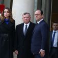  La reine Rania et le roi Abdullah II de Jordanie, quatre mois après leur précédente visite, retrouvaient le 11 janvier 2015 François Hollande à l'Elysée pour prendre part à la grande marche organisée à la suite de l'attentat terroriste contre Charlie Hebdo. 