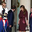 La reine Rania de Jordanie et son époux le roi Abdullah II étaient venus en visite d'Etat à l'Elysée le 17 septembre 2014. Quatre mois plus tard, ils sont revenus pour participer à la marche organisée suite à l'attentat contre Charlie Hebdo.