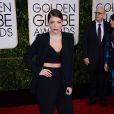 Lorde a choisi un look masculin-féminin pour assister à la 72e cérémonie annuelle des Golden Globe Awards à Beverly Hills, le 11 janvier 2015.