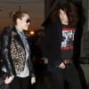 Miley Cyrus et son frère Braison à Los Angeles le 10 février 2011 