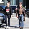 Arnold Schwarzenegger et sa fille Christina le 5 novembre 2013 