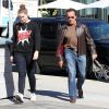 Arnold Schwarzenegger et sa fille Christina le 5 novembre 2013