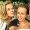 Camille Gottlieb et Pauline Ducruet, filles de la princesse Stéphanie de Monaco, aux Tuileries à Paris, en juin 2014. Photo publiée sur Instagram.