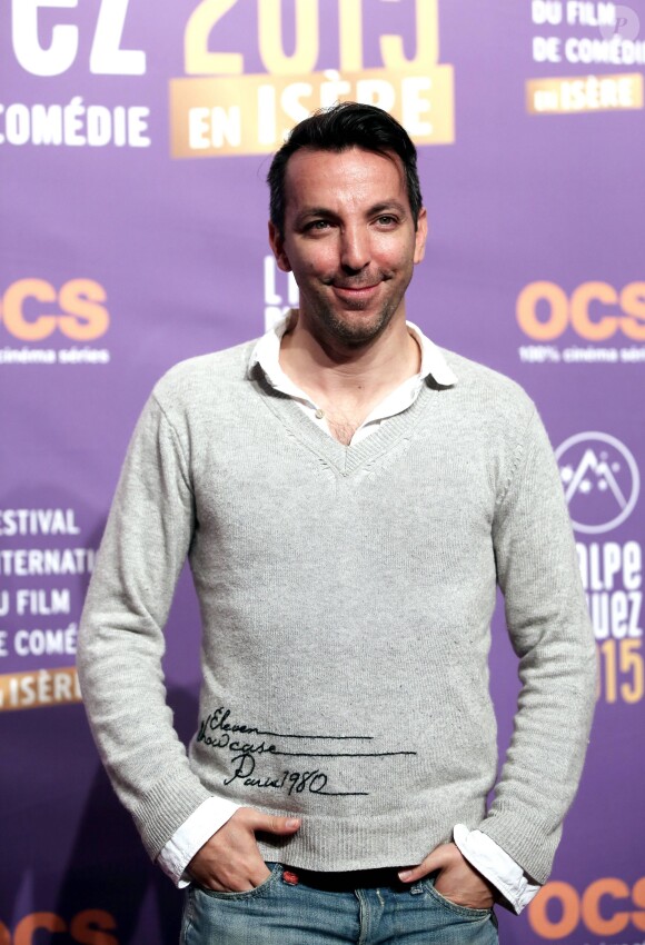 David Strajmayster - Cérémonie de clôture du 18ème festival international du film de comédie de l'Alpe d'Huez, le 17 janvier 2015.