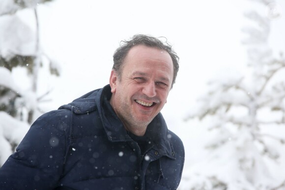 Arnaud Viard pour le film "Arnaud Fait son 2éme Film", le 17 Janvier 2015, lors du 18éme festival international du film de comédie de l'Alpe d'Huez