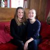 Camille Cottin et Adrianna Gradziel pour le film "Toute Premiére Fois", le 17 Janvier 2015, lors du 18éme festival international du film de comédie de l'Alpe d'Huez