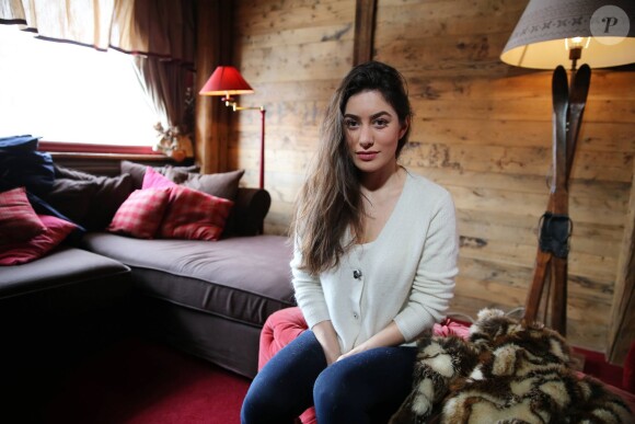 Fanny Valette pour le film "A Love You", le 17 Janvier 2015, lors du 18éme festival international du film de comédie de l'Alpe d'Huez