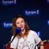 Sylvie Testud pour 'Petit Dimanche entre Amis', sur Europe 1, le 17 Janvier 2015, lors du 18éme festival international du film de comédie de l'Alpe d'Huez