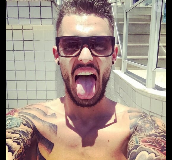 Steven de "Qui veut épouser mon fils ? 3" au casting des "Anges 7" au Brésil. Janvier 2015.