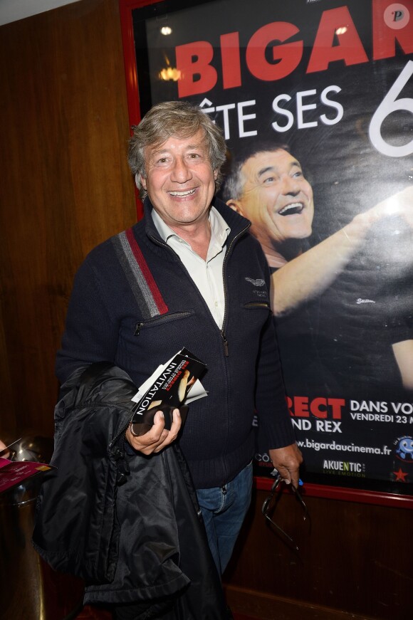Patrick Sabatier - Backstage - Jean-Marie Bigard fête ses 60 ans au Grand Rex à Paris le 23 mai 2014.