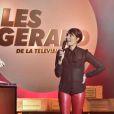 Alessandra Sublet - 9e cérémonie des Gérard de la Télévision au théâtre Daunou à Paris, le 19 janvier 2015.