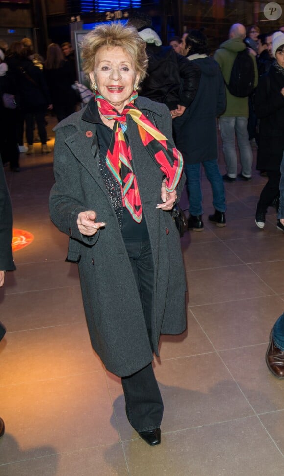 Annie Cordy - Avant-première du film "Les Souvenirs" à Bruxelles en Belgique le 19 janvier 2015.