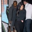  Kim Kardashian et Kanye West &agrave; Los Angeles, le 16 janvier 2015. 