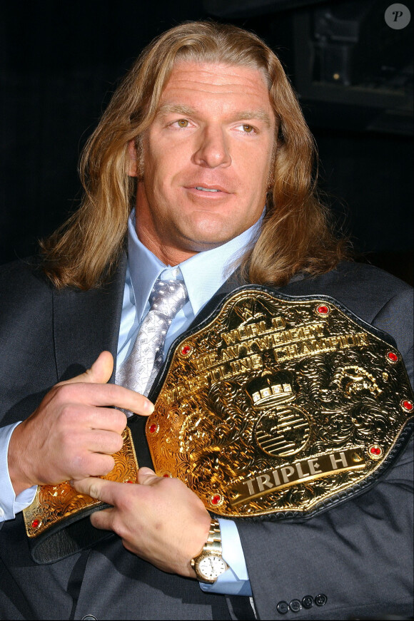 Triple H à Seattle le 19 mars 2003. 