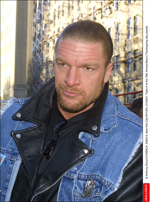 Triple H à New York en 2001. 