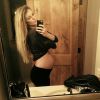 Marisa Miller attend un deuxième enfant : un petit garçon ! Photo postée sur son compte Instagram le 21 janvier 2015