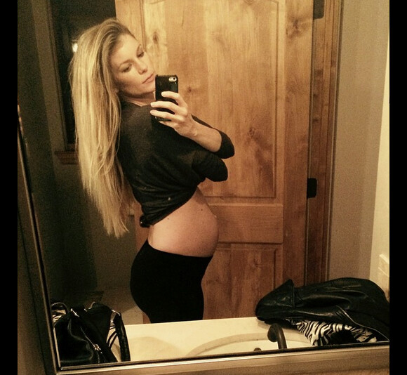 Marisa Miller attend un deuxième enfant : un petit garçon ! Photo postée sur son compte Instagram le 21 janvier 2015