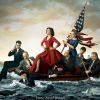 Julia Louis-Dreyfus et son équipe de bras cassés, poster de la saison 3 de "Veep", diffusée en 2014 sur HBO.