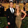 Justin Theroux, Jennifer Aniston attending the 21st Annual Screen Actors Guild Awards at the Shrine Auditorium in Los Angeles, CA, USA, on January 25, 2015. Photo by Kyle Rover/Startraks/ABACAPRESS.COM26/01/2015 - Los Angeles